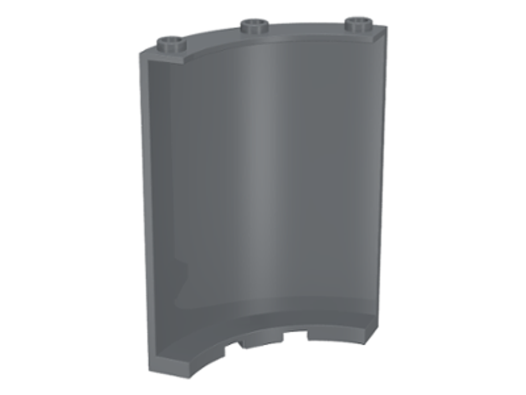 Brick2cube Part Cylinder Quarter 4 x 4 x 6 30562-new ราคา 25 บาท*ส่งฟรี