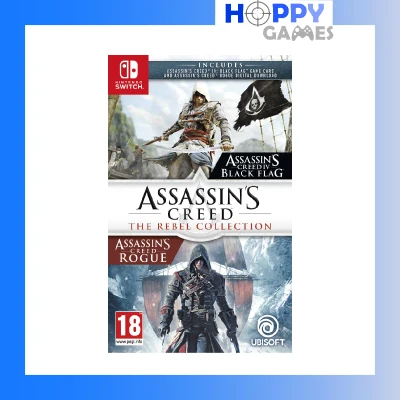 Assassin's Creed The Rebel Collection Nintendo Switch Assassins Creed [EU COVER - FULL ENGLISH GAMEPLAY]