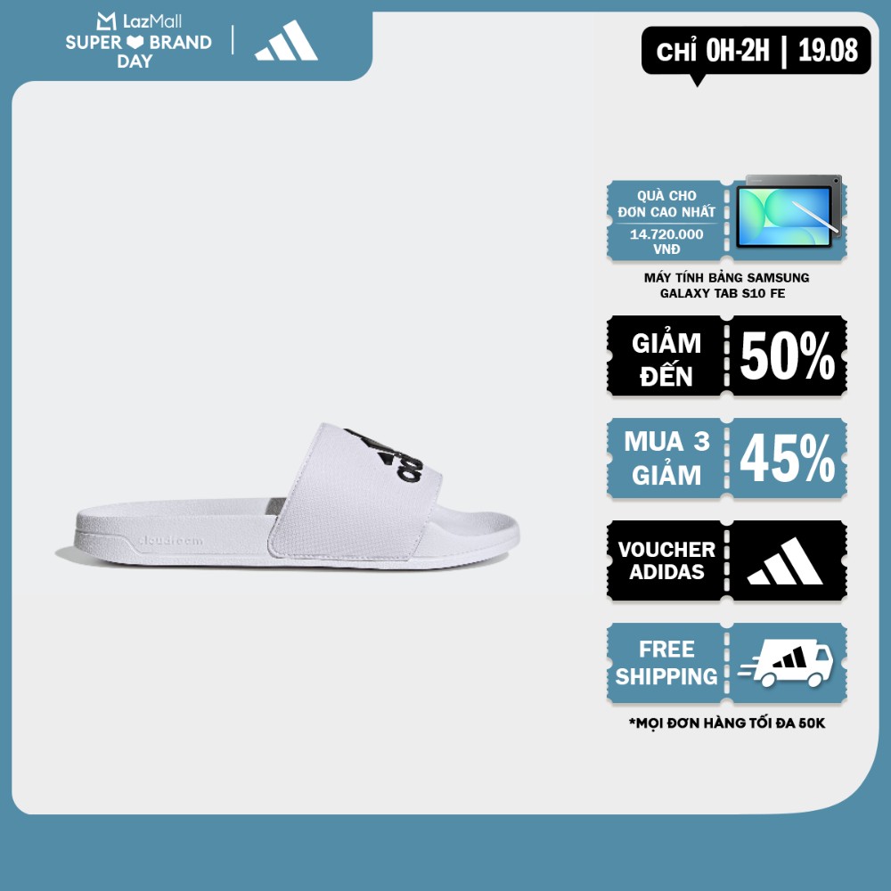 adidas Bơi lội & Phong cách sống Dép Bơi adilette Unisex trắng GZ3775
