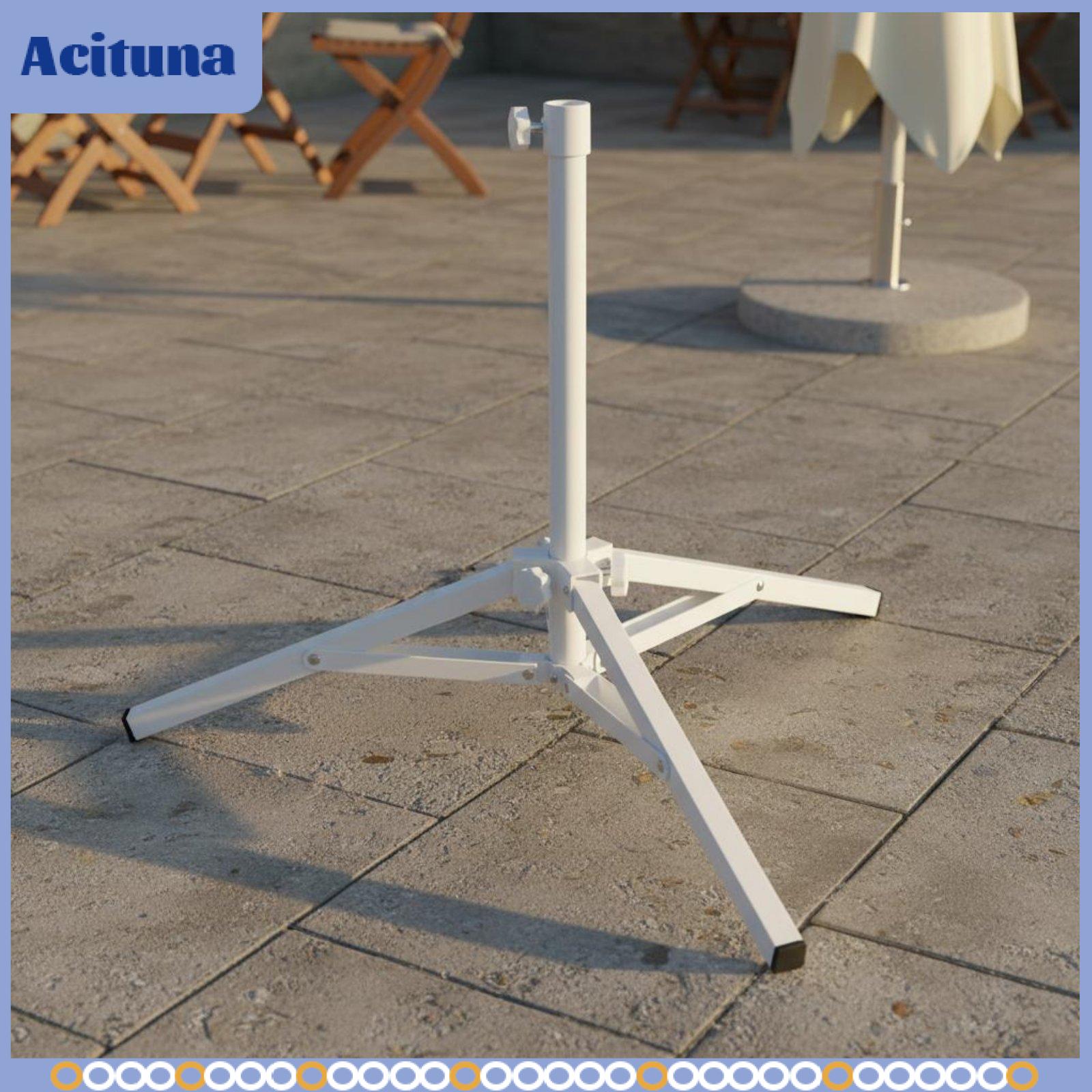 Folding Stand Lightweight Outdoor Parasol Base Stable Iron Umbrella Holder for Patio Picnic Camping Shade ราคา 13,050 บาท*ส่งฟรี