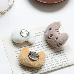 Pin Bros lucu kartun kucing ikan lebah bros tas pin lencana aksesoris pakaian topi aksesoris