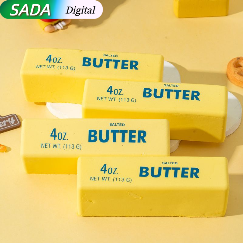SADA Soft PU Butter Squeeze Toy for Stress Relief and Sensory Play - Fun and Relaxing Fidget Toy for Kids and Adults ราคา 35 บาท*ส่งฟรี