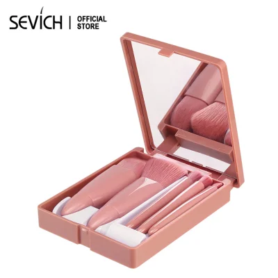 SEVICH Makeup Brushes Set Multifunctional Portable Travel Foundation Blush Eye Shadow Beauty Brushes Tools