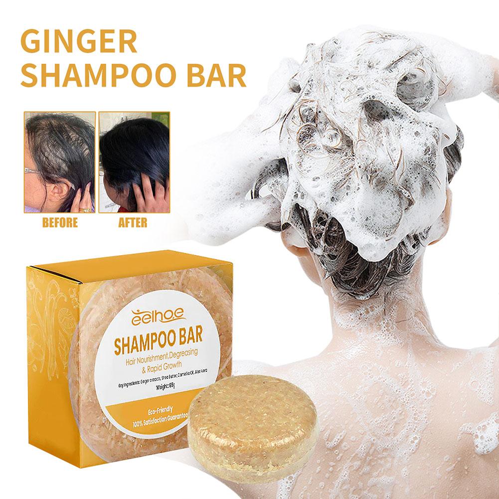 65g Ginger Shampoo Anti Dandruff Anti Hair Loss Hair Soap G5K0