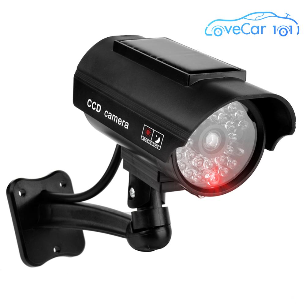 Dummy Imitation Camera with Flashing Red LED Light Fake Surveillance Camera CCTV Security Camera Indoor Or Outdoor Use ราคา 230 บาท*ส่งฟรี