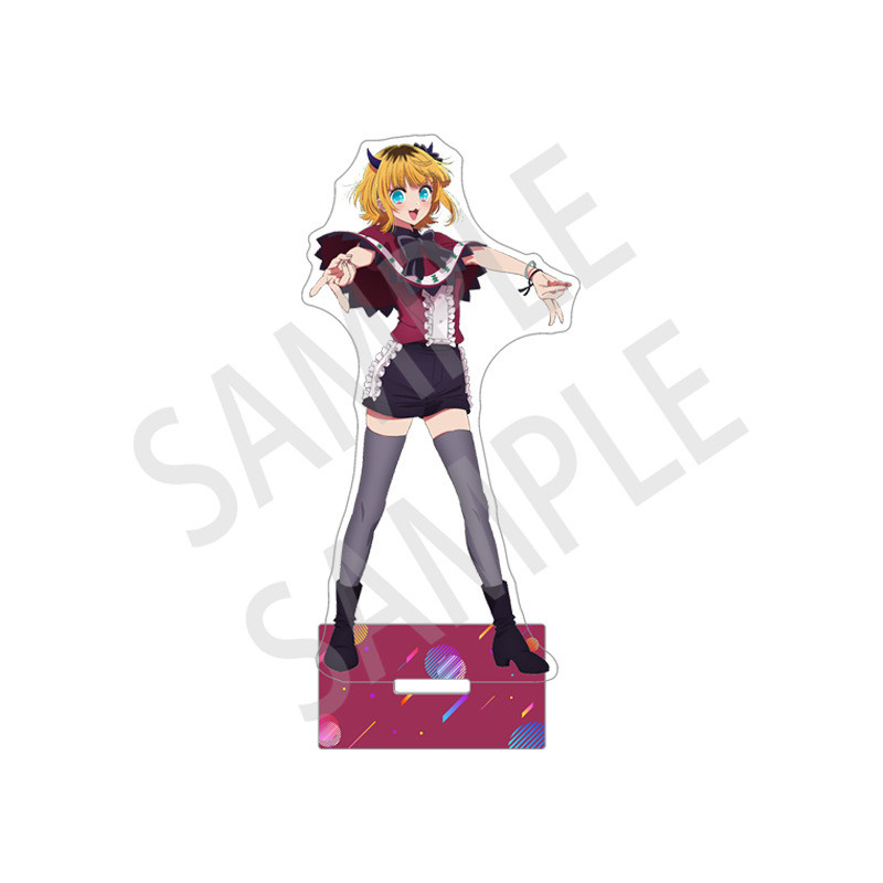 Móc Khoá Mô Hình Standee Manga Oshi No Ko Gorou Akuamarin Hoshino Ai Rubii Sarina Trang Trí Bàn Học 
