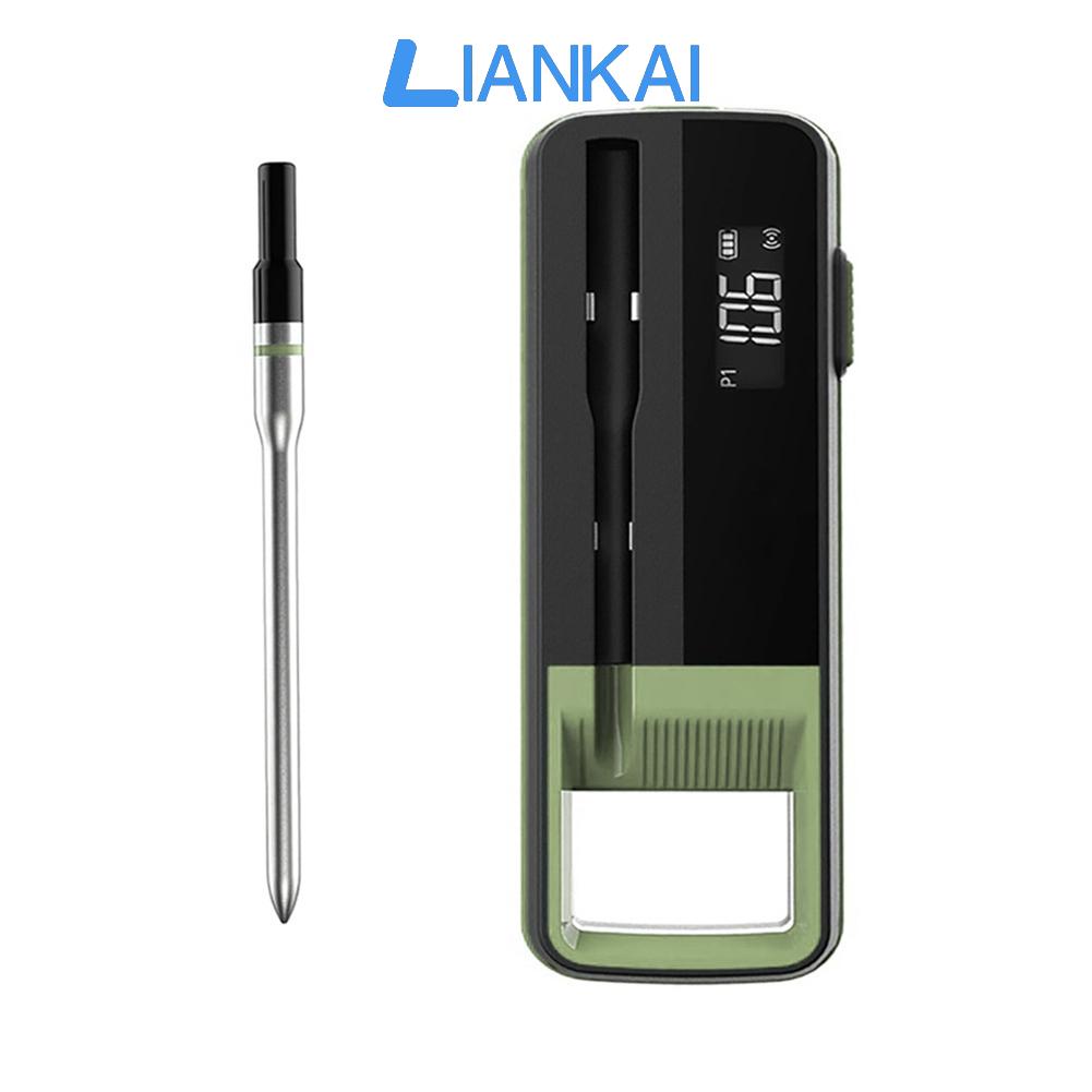 LIANKAI BBQ Grill Thermometer Wireless with Remote App and 304 Stainless Steel Probe ราคา 4,730 บาท*ส่งฟรี