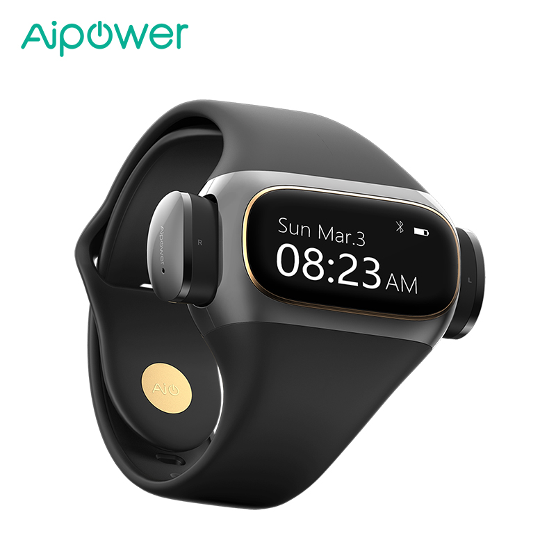 Aipower W20P Lite Smartwatch True Wireless Earphones 2 IN 1 Fitness Tracker Heart Rate Monitor Steps Counter Smart Watches Headphones ราคา 9,555 บาท*ส่งฟรี