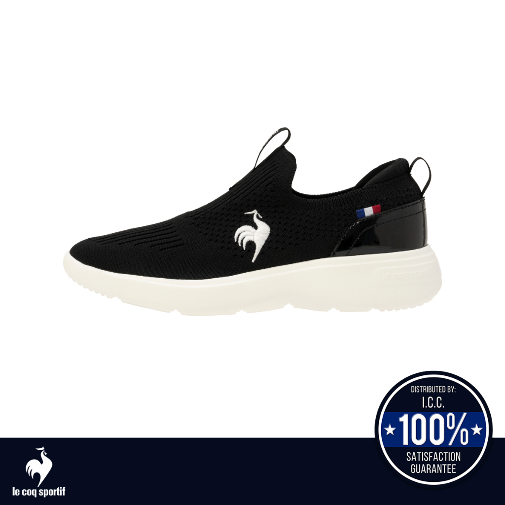 le coq sportif รองเท้าผู้หญิง รุ่น LA RHONE FK II สีดำ (รองเท้าผ้าใบ,แฟชั่น,สลิปออน,ผ้าใบผู้หญิง) ราคา 2,900 บาท*ส่งฟรี