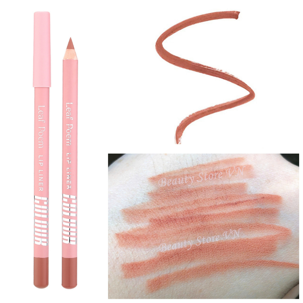 Bút Chì Kẻ Viền Môi 12 Màu Siêu Trend Chất Chì Mềm Mịn - Super Trendy 12-Color Lip Liner Pencil