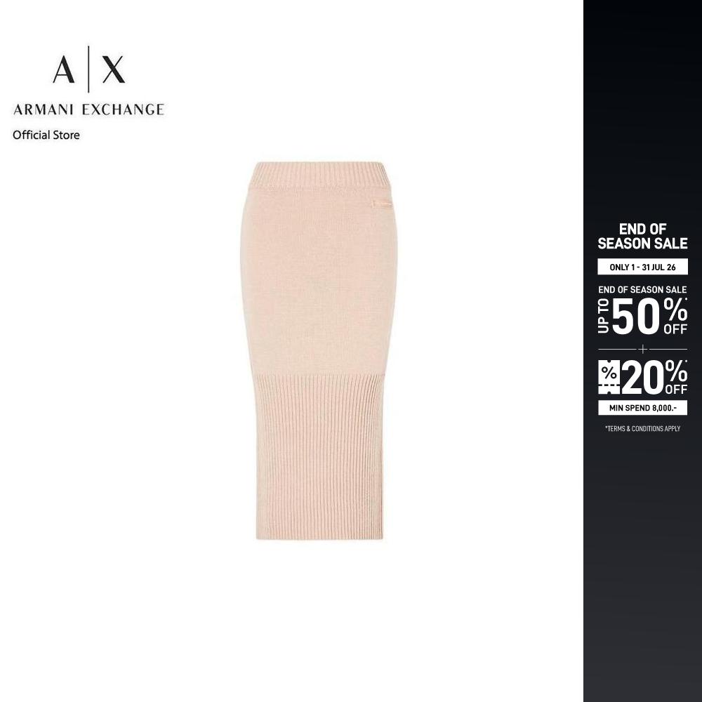 Armani Exchange Skirt Women XW001309-AF13774-U1051 Beige ราคา 3,645 บาท*ส่งฟรี