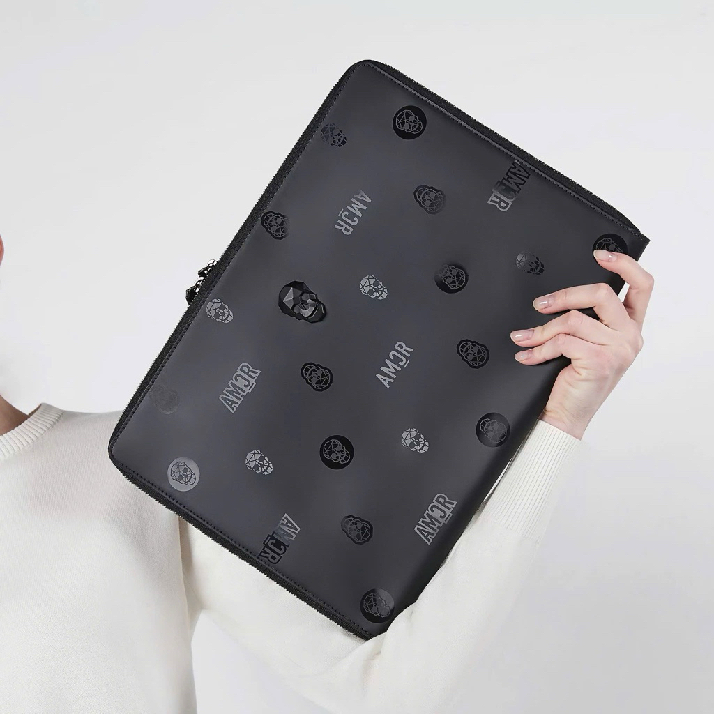 Túi Clutch Nam Nữ Cầm Tay AMOR Họa Tiết - Cao Cấp Có Quai Cầm Sau Lưng Golfworldforall
