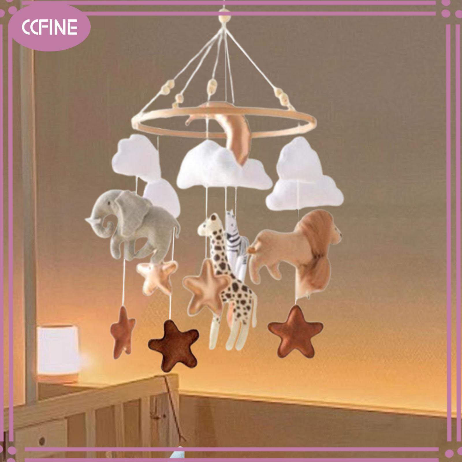 Ccfine bé di động cho nôi trang trí nội thất trang trí nhà trẻ đồ chơi cảm giác sơ sinh lục lạc di động cho trẻ em trẻ sơ sinh cô gái bé trai sơ sinh