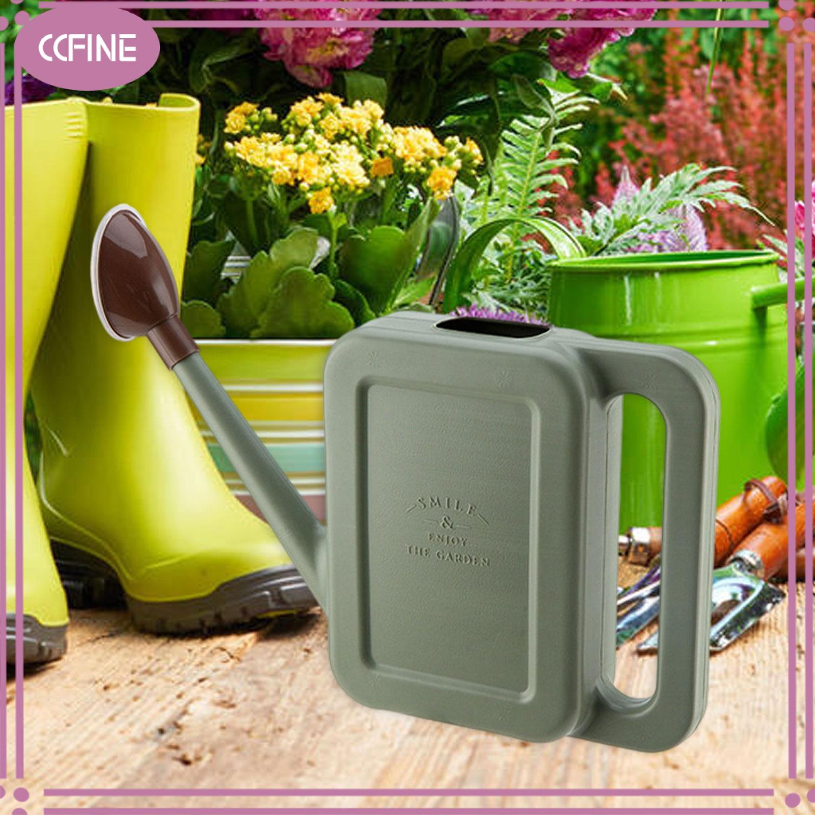 Ccfine 1L lọ tưới nước trong nhà ngoài trời hiện đại dễ sử dụng với tay cầm mạnh mẽ có thể tháo rời đầu phun cho nhà kính cây cảnh sử dụng nhà