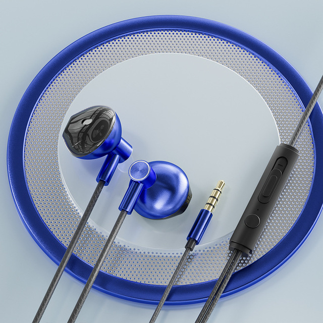 Phổ 3.5Mm Tai nghe có dây Hifi Trong Tai Tiếng Ồn Hủy Bỏ nhạc âm thanh nổi Tai nghe chơi game Với Tai nghe có mic Cho Samsung Xiaomi Redmi iPhone