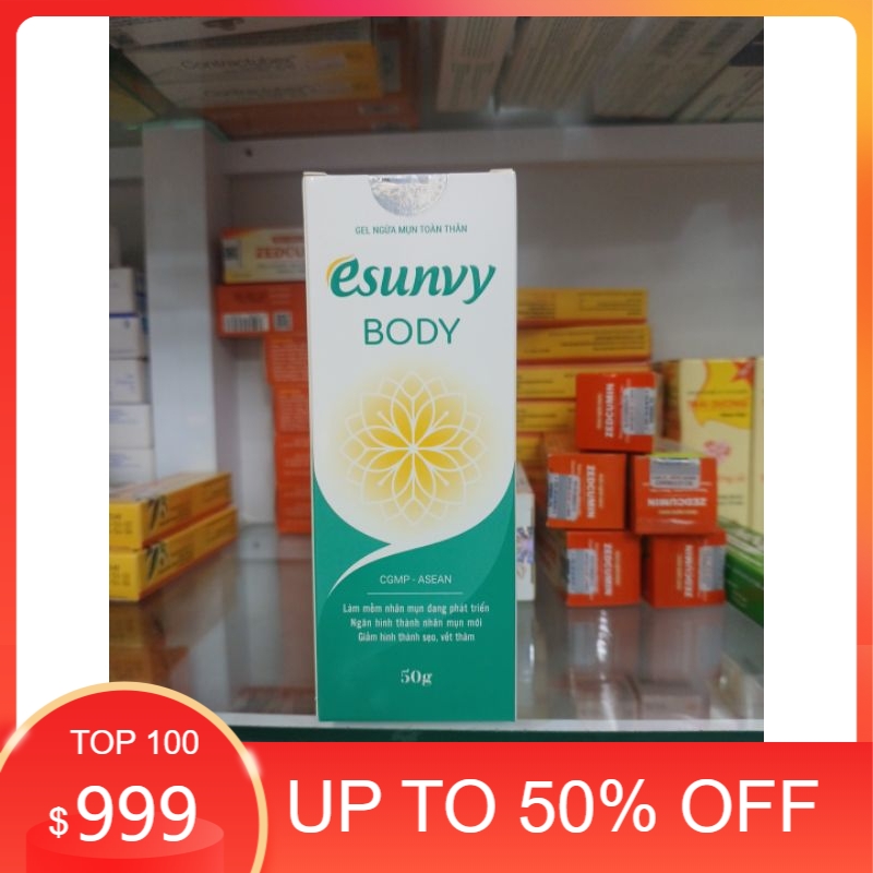 Hsd 09.2025 Gel ngừa mụn toàn thân Esunvy body tuýp 50g