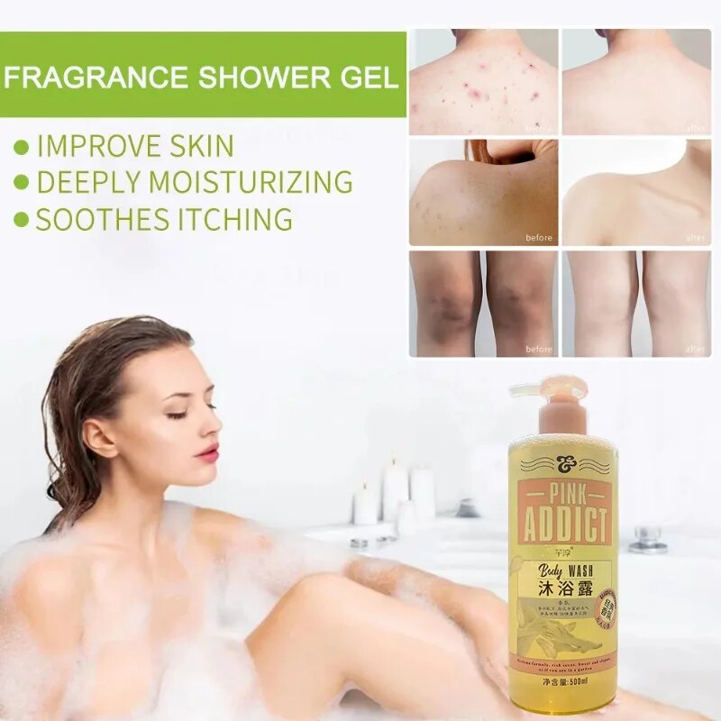 Deep Lightening Exfoliating Moisturizing Bath Works Skin Care Fragrance Body Wash Whitening Shower G