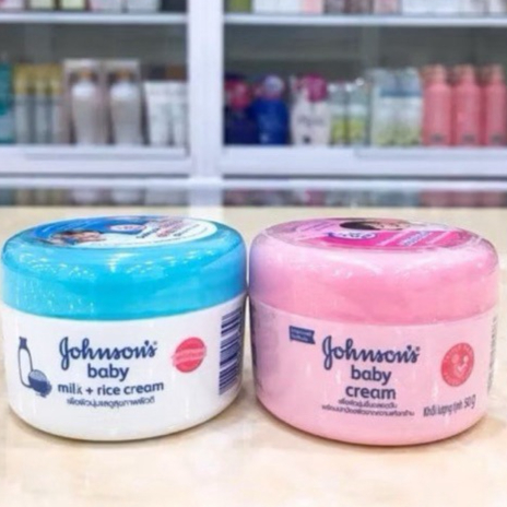  Kem Dưỡng ẩm Dưỡng Nẻ johnson baby 50g mềm mịn  dưỡng ẩm 