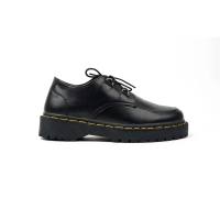MOOFEAT CORVET -  Sepatu kulit pria casual derby boots hitam original
