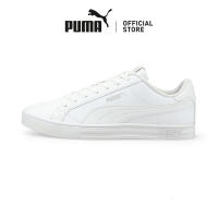 PUMA Unisex Smash Vulcanised V3 Low Shoes (White)