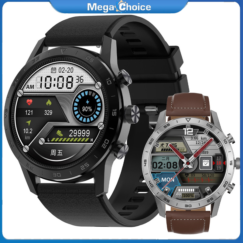 MegaChoice【100%Original】Kk70 454x454 HD Men Smart Watch Bluetooth-compatible Call Wireless Charger Sports Watch Heart Rate Monitoring Smartwatch ราคา 1,777 บาท*ส่งฟรี