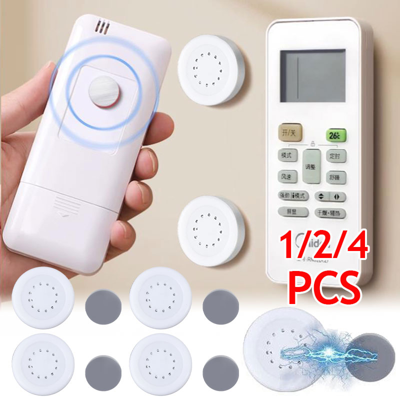 1/2/4pcs nam châm mạnh móc gắn tường chống mất nam châm lưu trữ chủ cho điều khiển từ xa Nhãn dán tủ lạnh đồ sắp xếp gia dụng móc