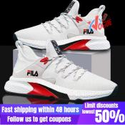 Fila Men's Low Cut Sneakers - Limited Time Offer