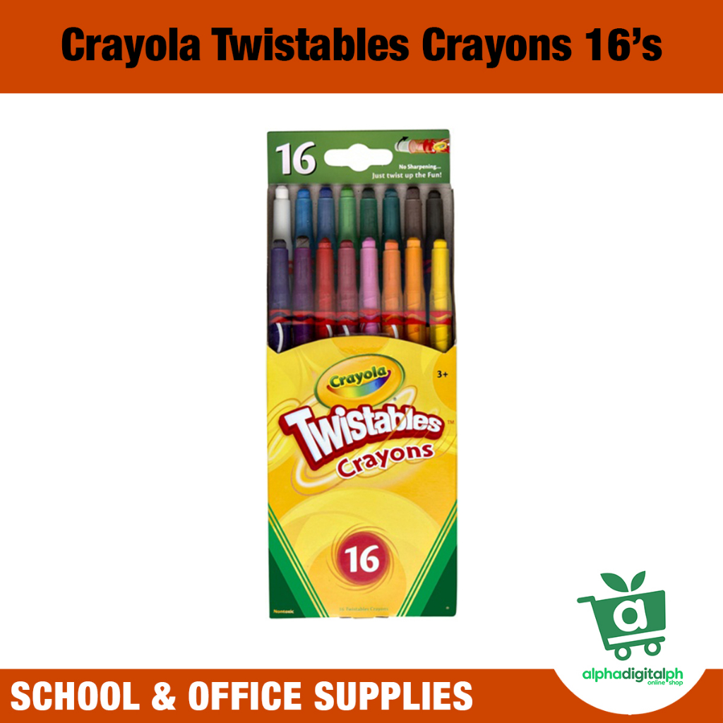 Tookyland Washable Silky Crayons 12s