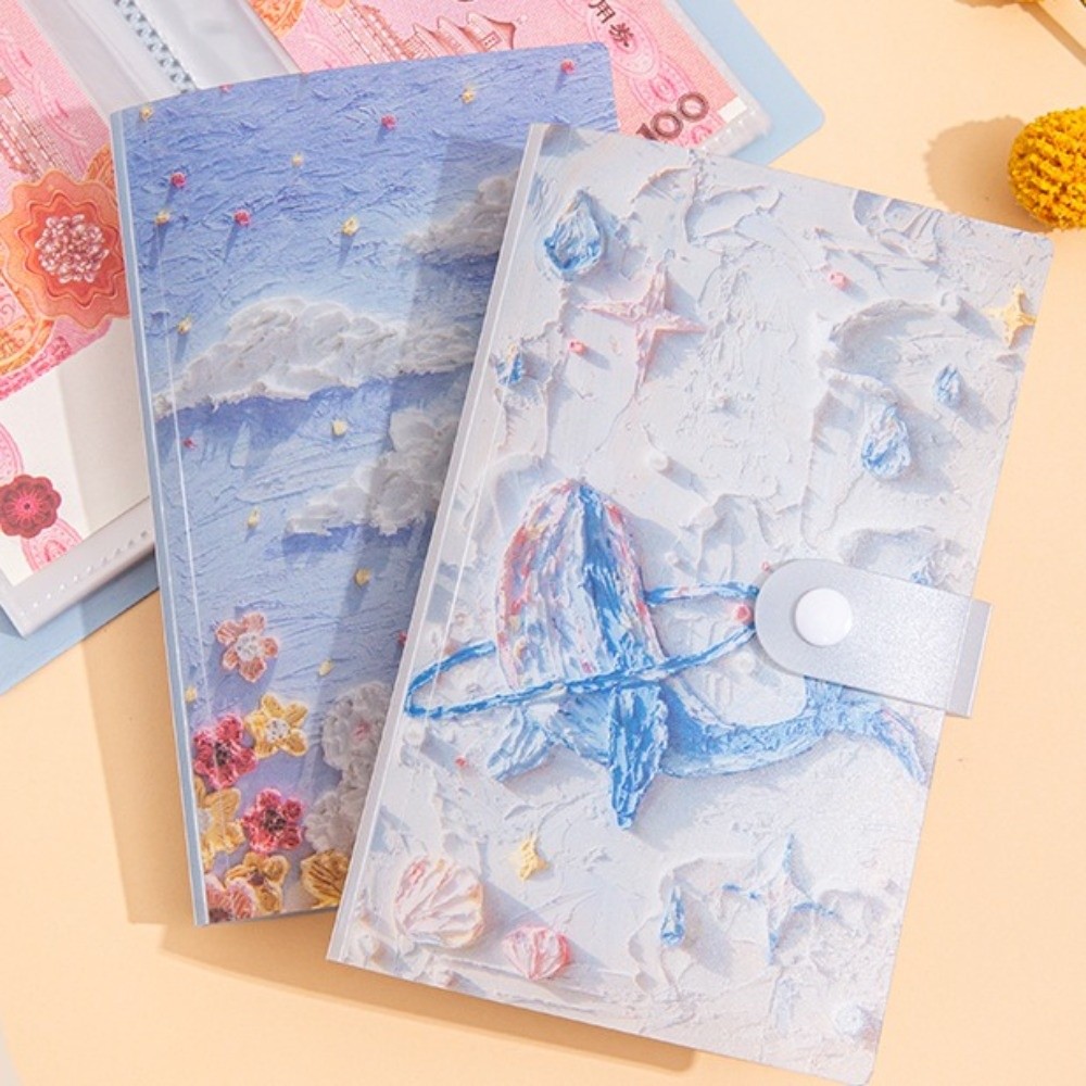 MOPP5 Tranh sơn dầu Thử thách tiết kiệm tiền với 100 phong bì Có thể tái sử dụng Tiết kiệm tiền Bảng Thử Thách Tiết Kiệm Chống thấm nước Sách Thử thách Tiết kiệm Cặp đôi