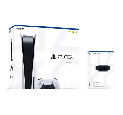 PS5 Standard Disc Version Console + PS5 HD Camera - Singapore Playstation Warranty (Ready Stock)