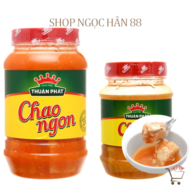 Tương Chao Ngon Thuận Phát Lọ 510gr, chế biến từ đậu nành dậy vị béo thơm ngon
