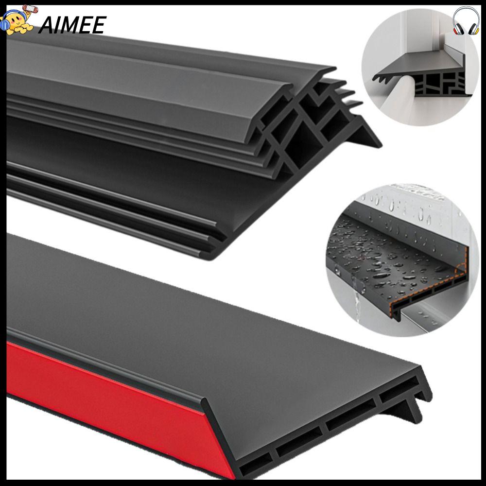 AIMEE TPE Thanh chặn nước cửa sổ Dòng nước ngược Ainproof Tự dính Dải niêm phong Chống chịu thời tiết Chức năng niêm phong Thanh thời tiết cửa sổ Bệ ban công