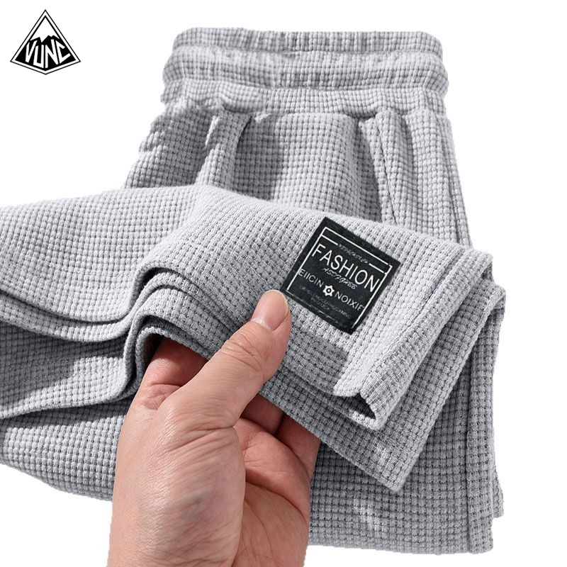 VUNC Quần short nam Waffle mùa hè Comfort và cặp đôi đơn giản quần short thể thao