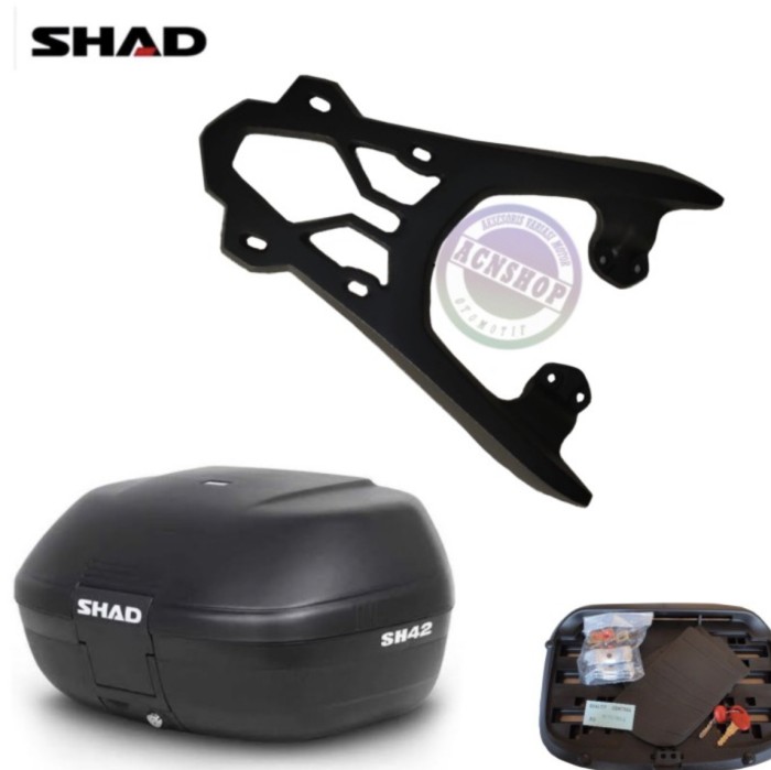 PAKETAN BOX SHAD SH42 DAN BREKET BOX LEXI - AKSESORI EKSTERIOR MOTOR Giá 1,325,000 Đồng*Miễn phí vận chuyển