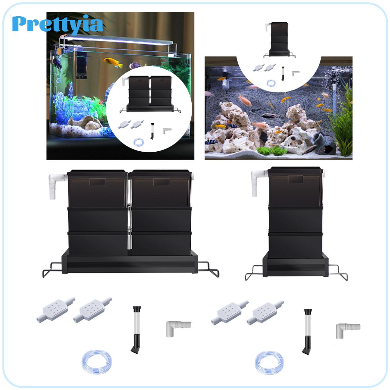 Drawer Fish Tank Filter Box Mute External Filter Box Convenient Sturdy 3 Stage Filtration Lightweight Multiuse for Fish Tank ราคา 1,736 บาท*ส่งฟรี