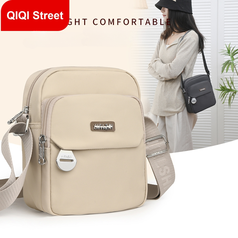 Mobile phone bag, small multi compartment crossbody bag, Classic versatile shoulder bag, wear-resistant and durable small square bag