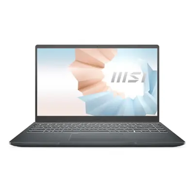 LAPTOP MSI MODERN 14 B11MOU-851VN (I3-1115G4; 256GB SSD; 8GB; UHD GRAPHICS; 14'FHD; 60HZ; WIN 10; MÀU XÁM)