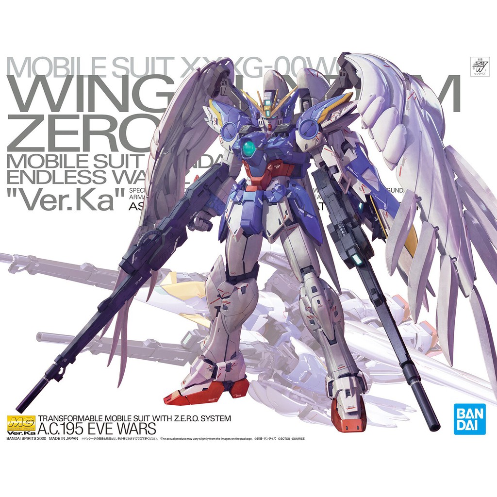 Mô Hình Lắp Ráp MG Wing Gundam Zero EW ver.Ka Bandai 4573102607607