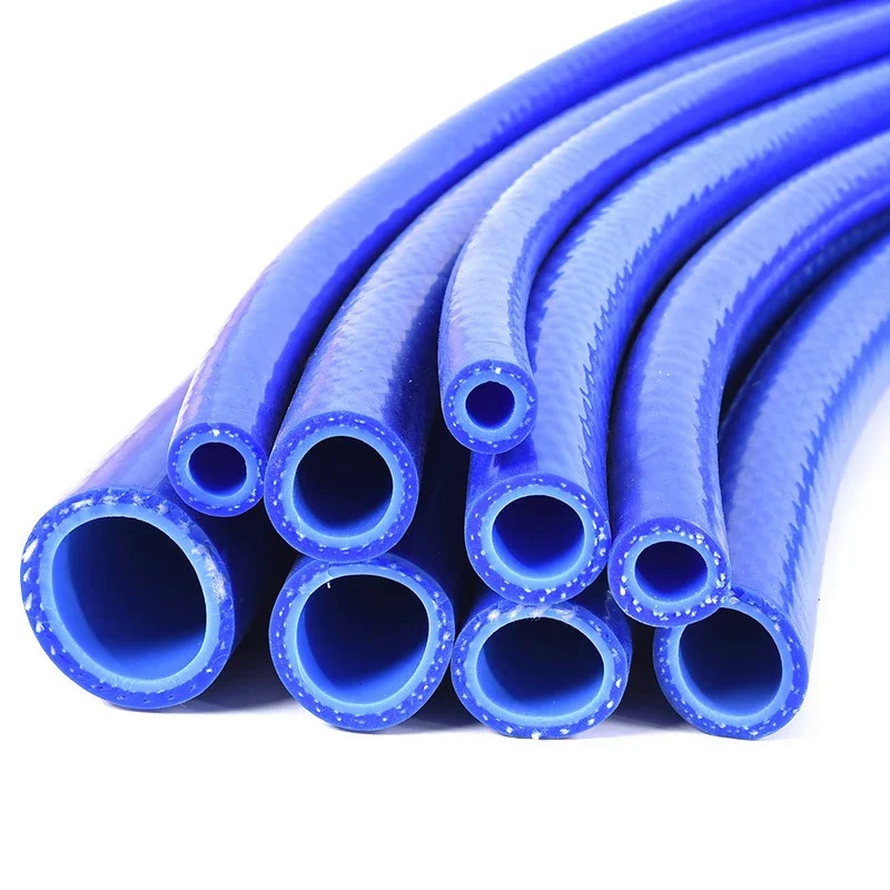 1 métlô đường kính trong 6-50mm ống silicon chịu nhiệt cao ống chân không xi lanh ô tô ống cao su hai lớp
