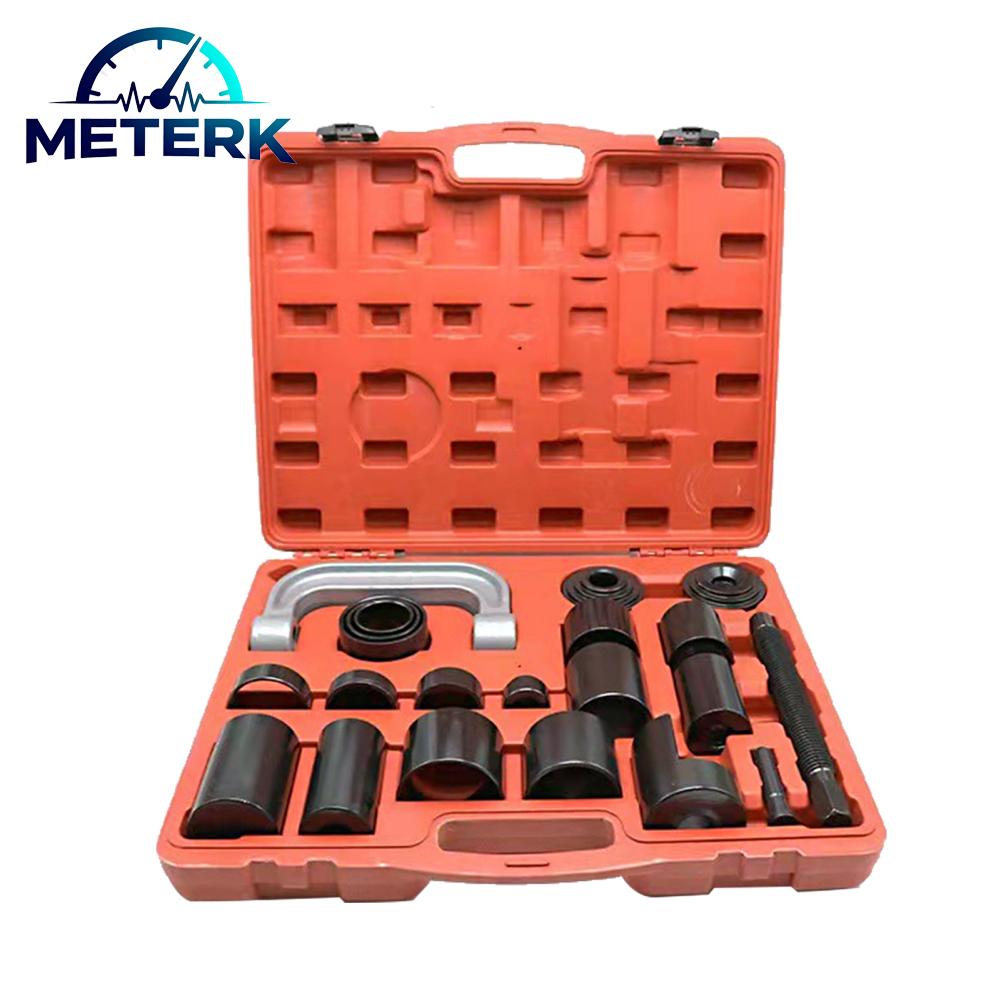 Meterk Irfora 21 chiếc Bộ báo chí khớp bi Bộ chiết đầu bóng cánh tay dưới Bộ dụng cụ loại bỏ khớp bi hạng nặng Bộ kéo loại C Bộ loại bỏ khớp chữ C khung chữ U với các ống nhận Bộ điều hợp cài đặt và tháo gỡ Nhận & Giá 3,553,000 Đồng*Miễn phí vận chuyển