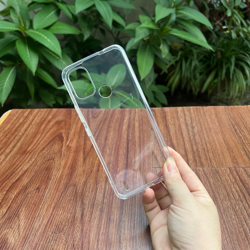 Ốp lưng dẻo silicon cho Nokia C21 Plus trong suốt và chống sốc