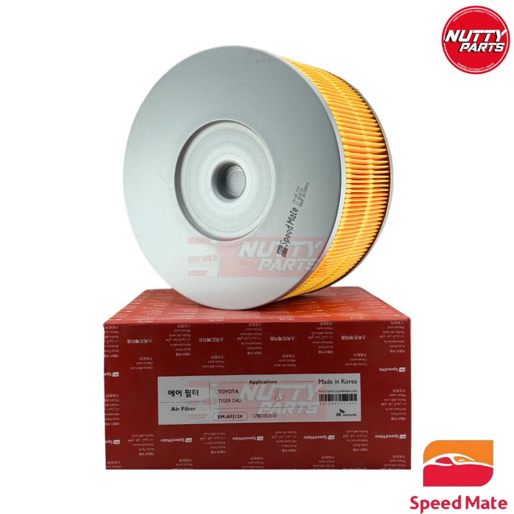 SpeedMate กรองอากาศ TOYOTA HILUX TIGER D4D ดีเซล ไส้กรองอากาศ SM-AFJ124 ราคา 320 บาท*ส่งฟรี