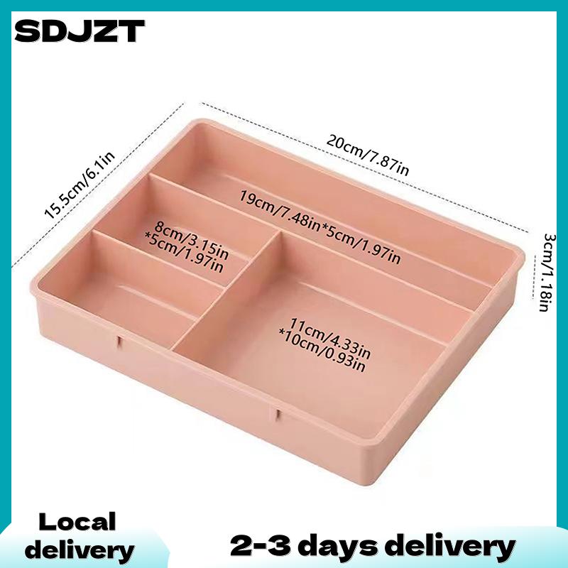 SDJZT Ngăn Kéo Bàn Tổ Chức Stackable Đa-Di Động Máy Tính Để Bàn Lưu Trữ Bin Khay Đa-Mục Đích Chia Container Cho Hộ Gia Đình Văn Phòng Nhà