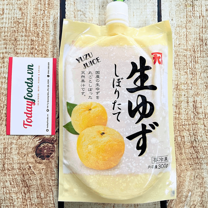 Nước ép tắc Nhật YUZU nguyên chất (Kaneku) 300G (ĐÔNG LẠNH)
