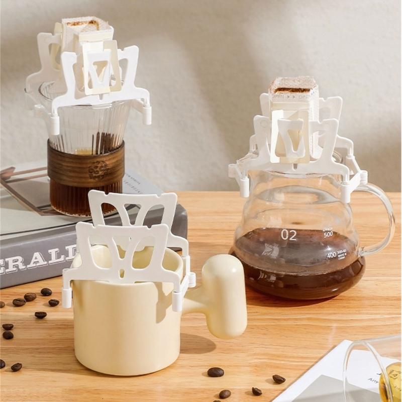 Du lịch thân thiện có thể gập lại máy pha cà phê đứng bền và dễ dàng để lưu trữ giỏ nhỏ giọt tuyệt vời cho người yêu cà phê