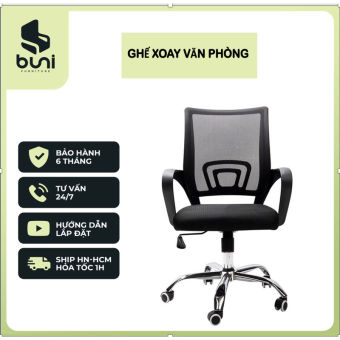 Ghế Xoay Văn Phòng, Ghế Văn Phòng Chân Xoay, Ghế Làm Việc 4005 - CÓ  SHIP HOẢ TỐC