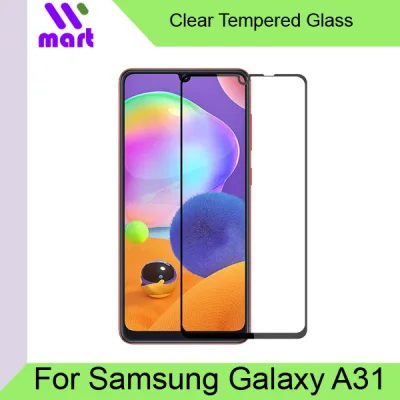 Samsung Galaxy A31 Tempered Glass Clear Screen Protector Full Screen for A20 / A30 / A31 / A50
