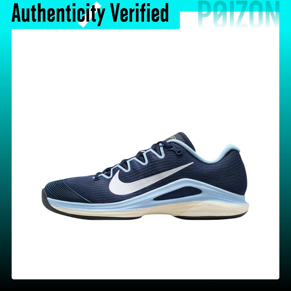 รองเท้าและชุดกีฬา Nike Vapor 12 Low top รองเท้าเทนนิสผู้ชายสีน้ำเงินสีขาว FV5552-402 ราคา 16,897 บาท*ส่งฟรี