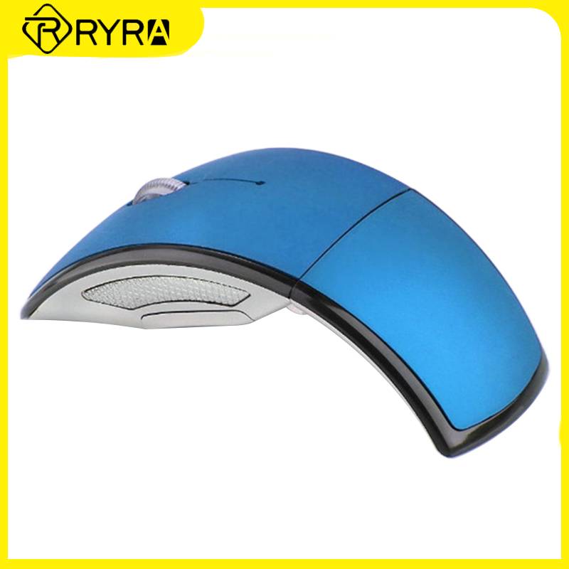 RYRA 2.4 GHz 1200DPI Wireless Mouse Mute Battery Mouse With USB Receiver