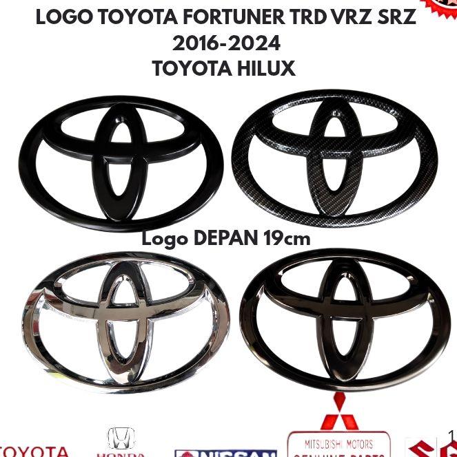 logo grill depan toyota FORTUNER TRD VRZ SRZ 2016-2024 HILUX 2012-2024 diameter 19cm Asli Car Giá 120,000 Đồng*Miễn phí vận chuyển